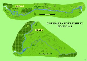 Gweebarra Beats 3 & 4 map
