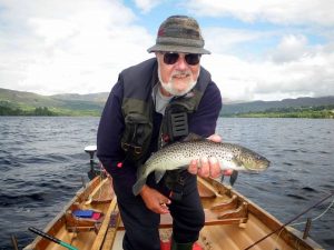 A good sea trout for Arthur Greenwood