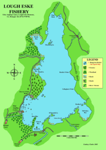 Lough Eske Fishery Map